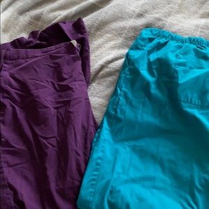 Scrub pants set of 2